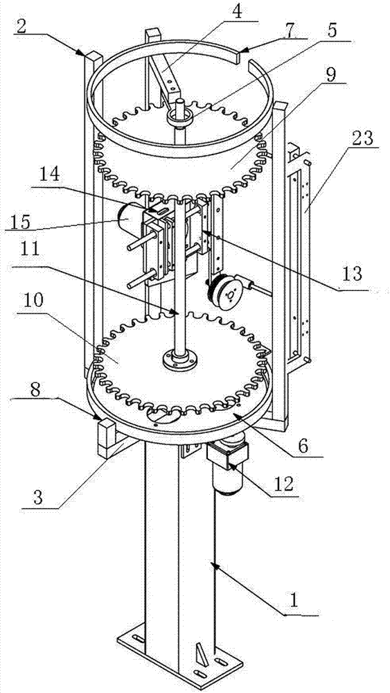 An automatic tube loading machine and tube loading method for a medicinal glass bottle making machine