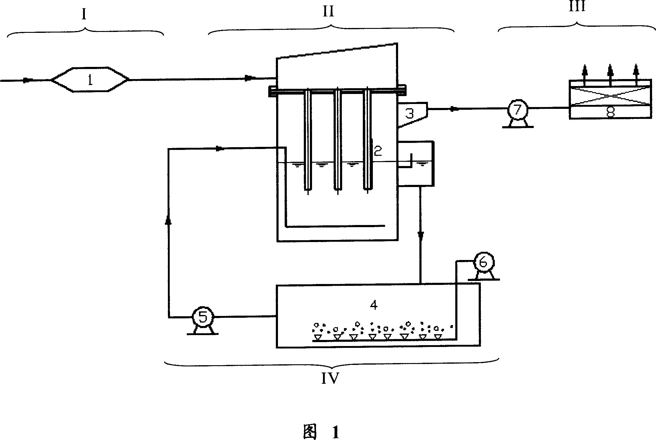 Intensified absorbing combined gas biological purifying method