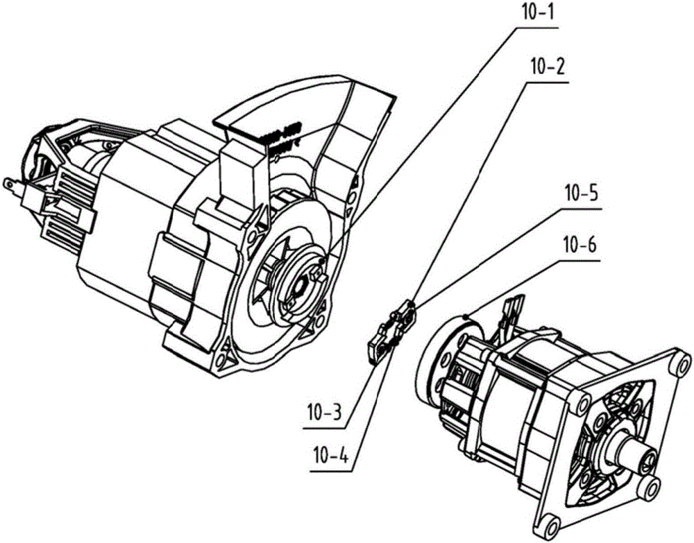 Hybrid power rotary cultivator