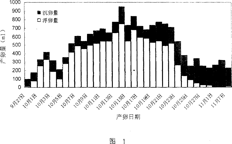 Technological method for temperature and light control of cynoglossus semilaevis Gunther parent fish spawning