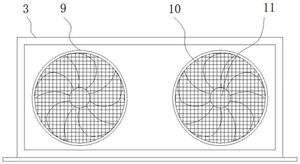 Gas disinfection and ventilation equipment for hospital environment