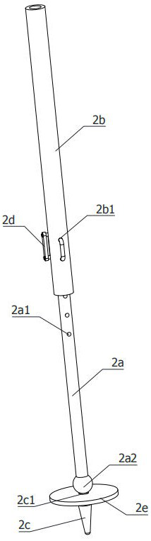 Dead stump removal device for tree planting