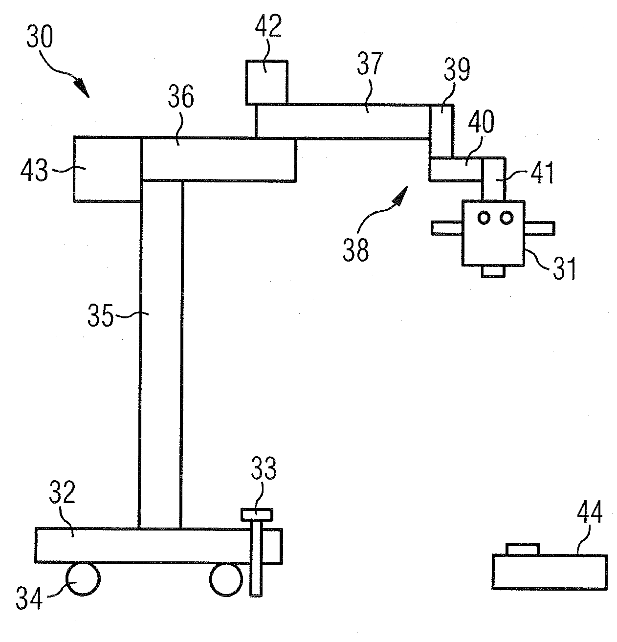 Remote control system for medical apparatus