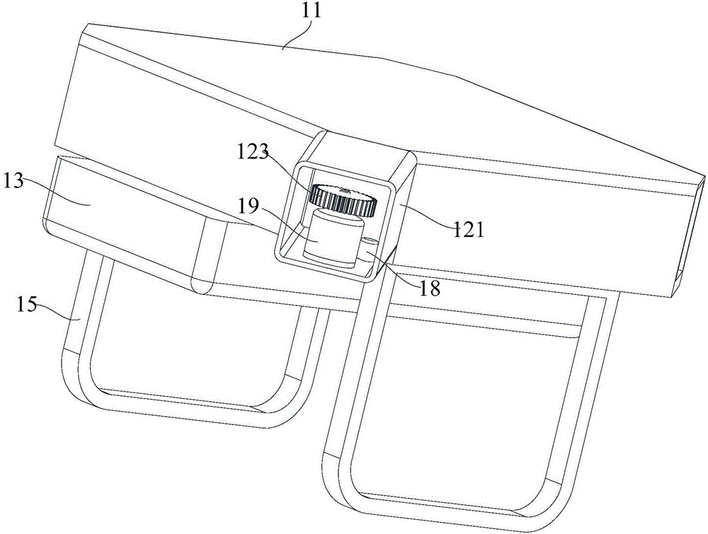 Telescopic propeller arm component and unmanned aerial vehicle