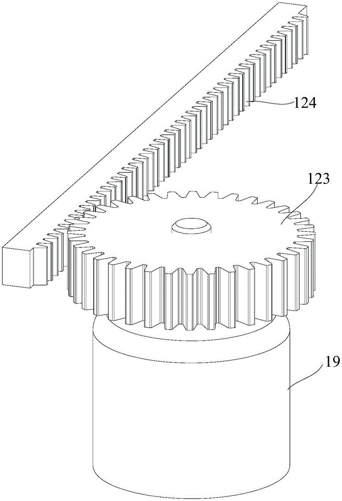 Telescopic propeller arm component and unmanned aerial vehicle