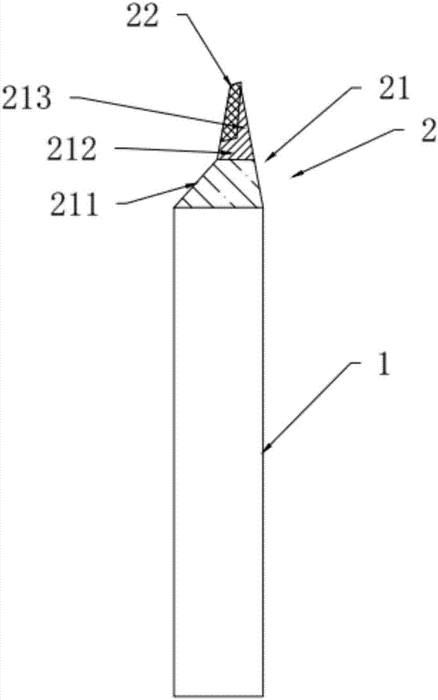 Milling tool for carving aluminum alloy wheel