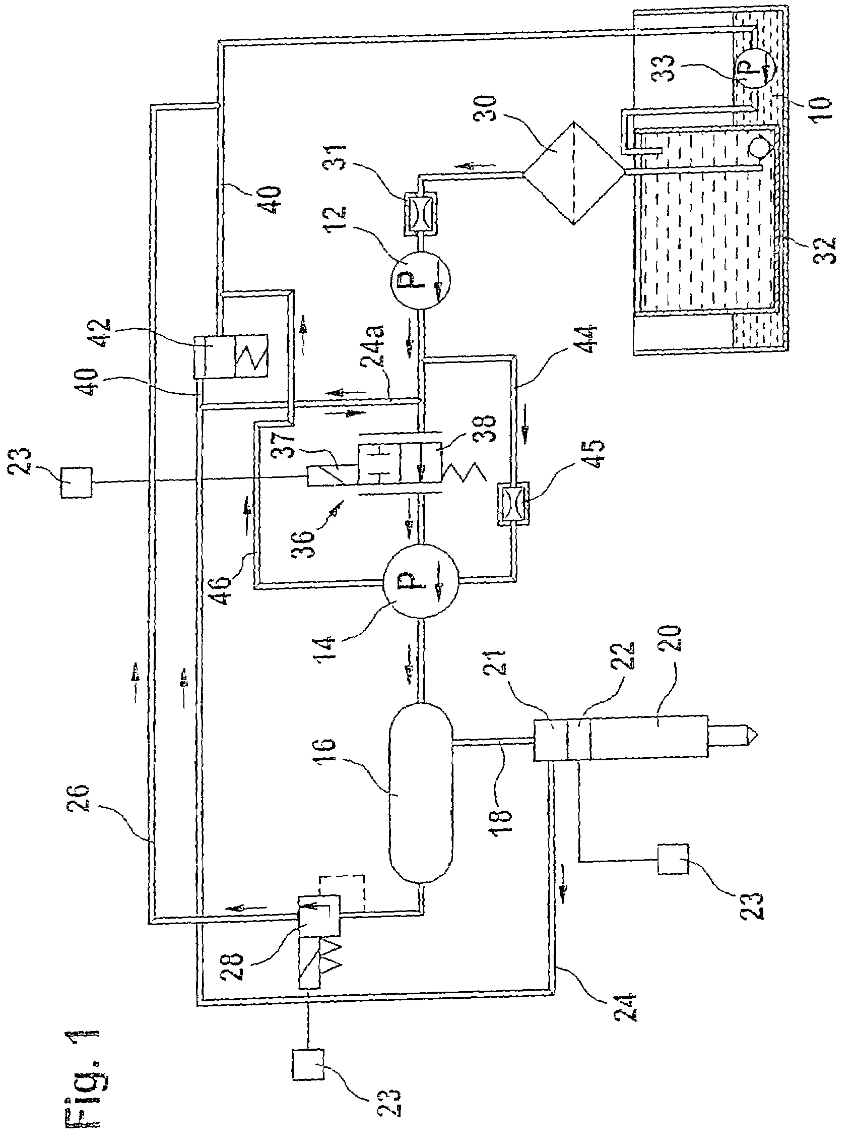 Fuel injection device for an internal combustion engine