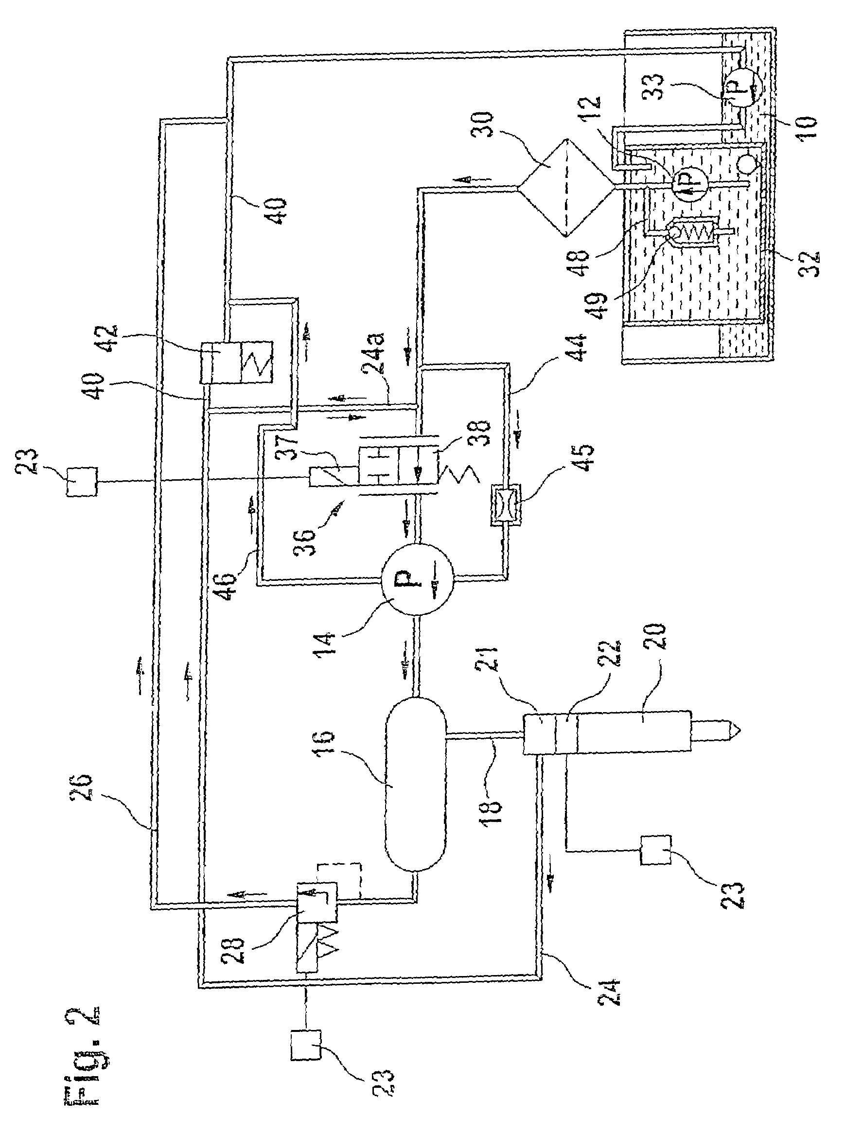 Fuel injection device for an internal combustion engine