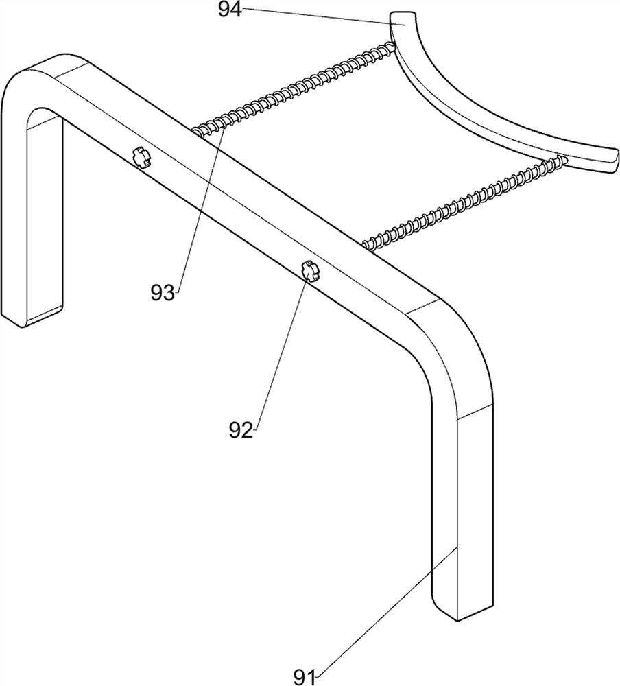 Iron pan raw material handle manufacturing equipment