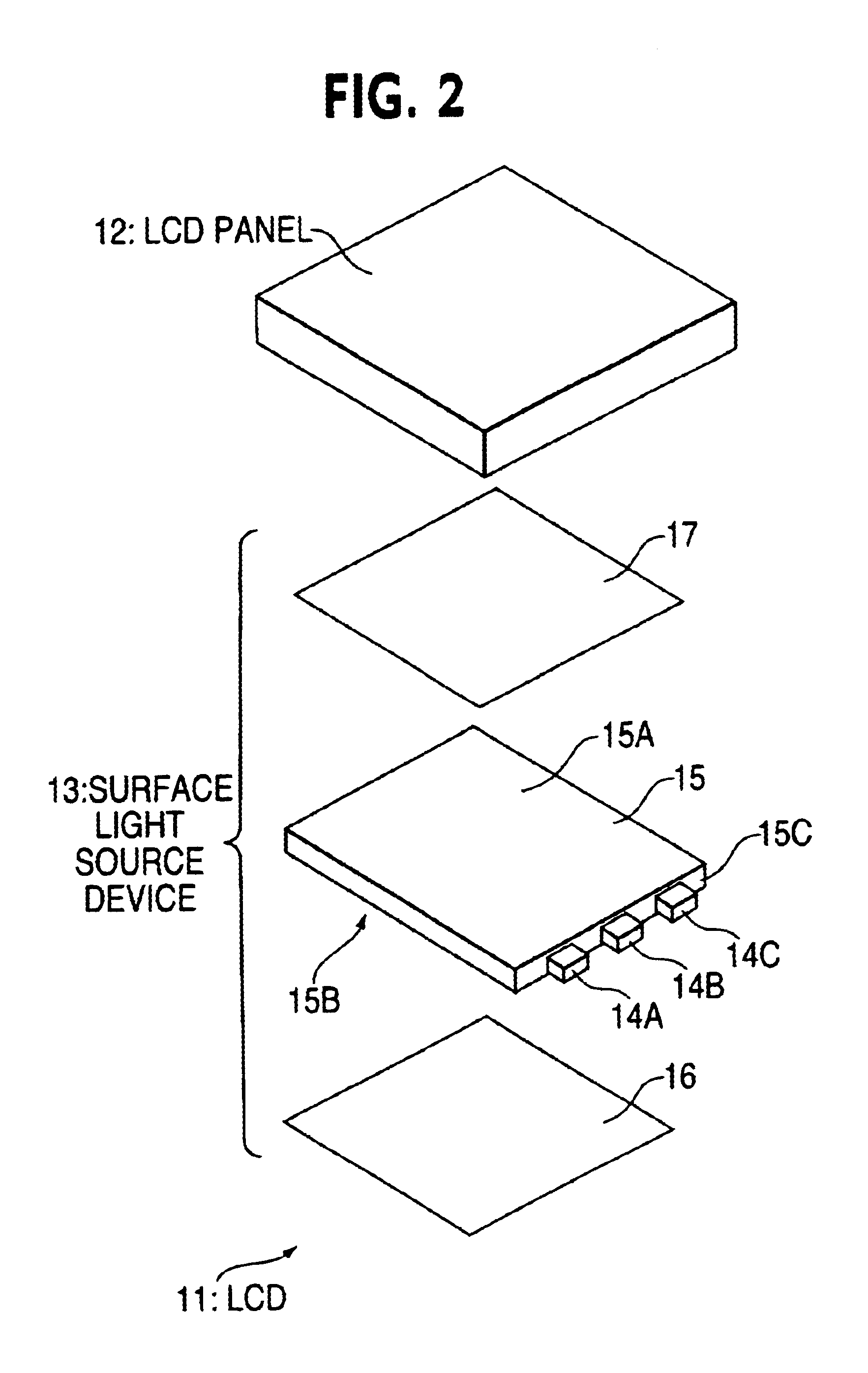 Light guide plate, surface light source device and display