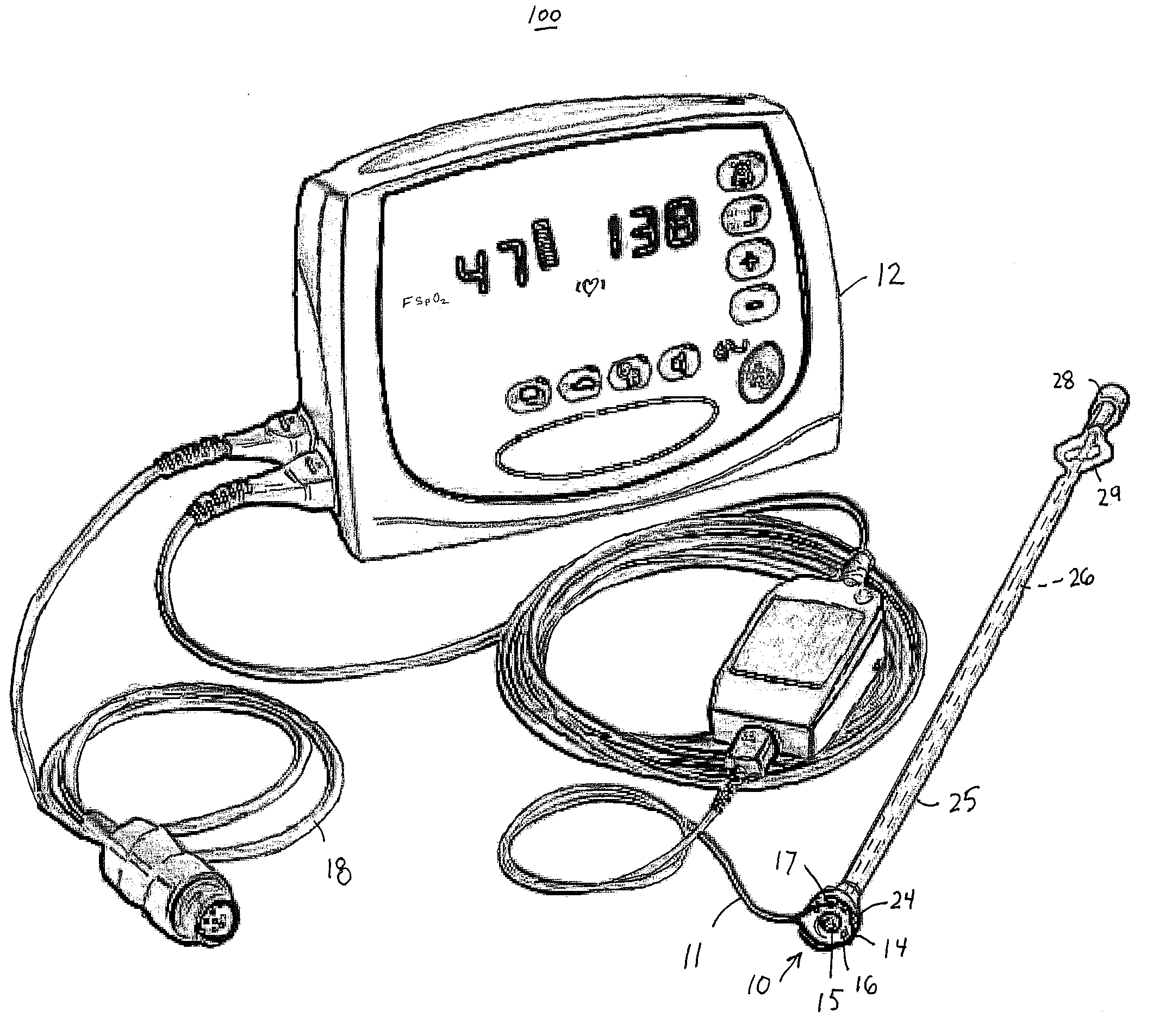 Fetal Pulse Oximetry and ECG Sensor