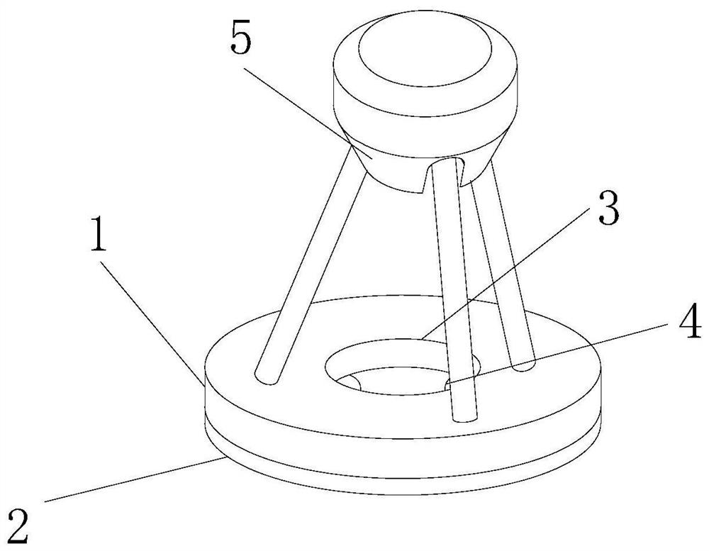 A medical needle cap separator