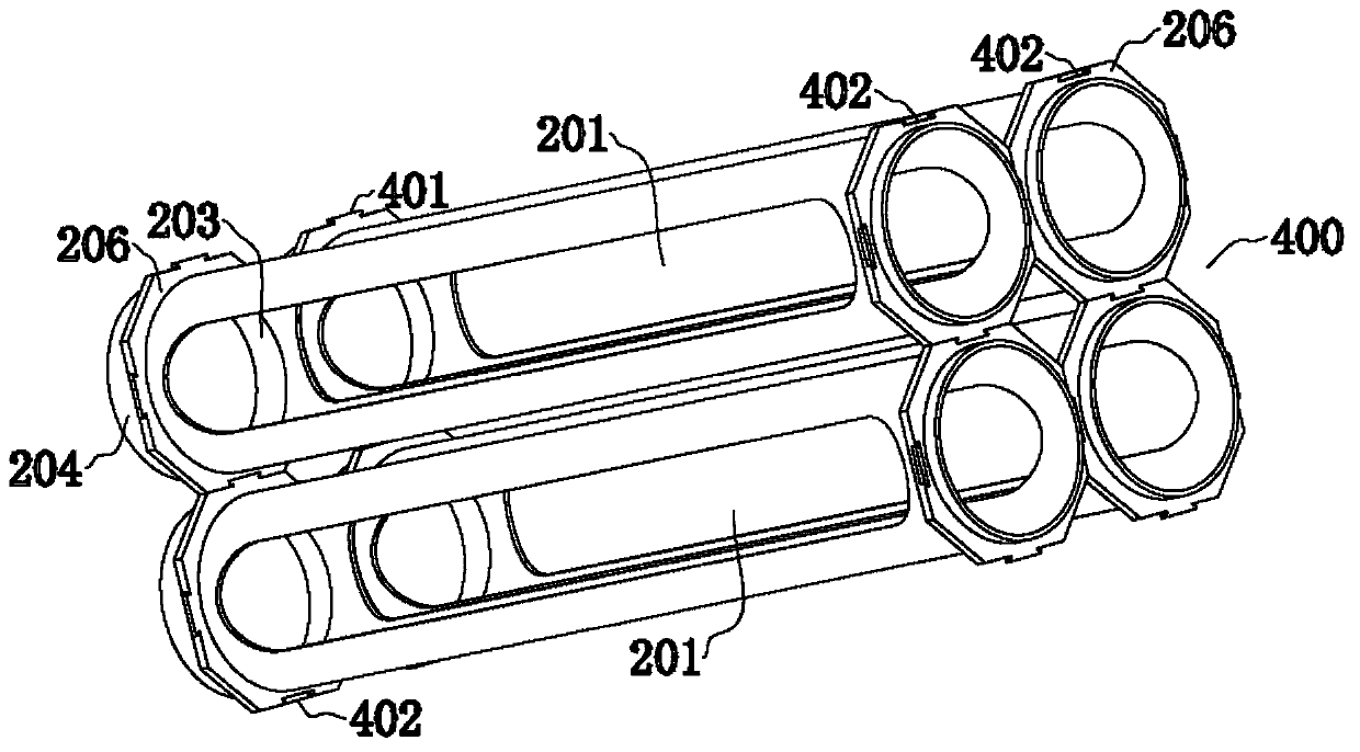 Core sample storage device for geotechnical investigation