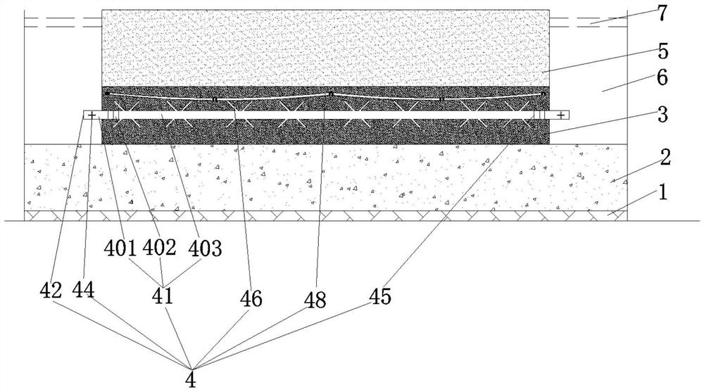 Mechanical model of permanent pavement structure