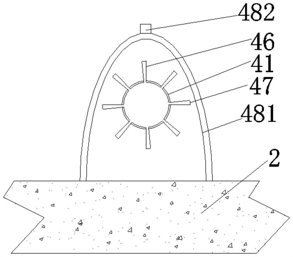 Mechanical model of permanent pavement structure