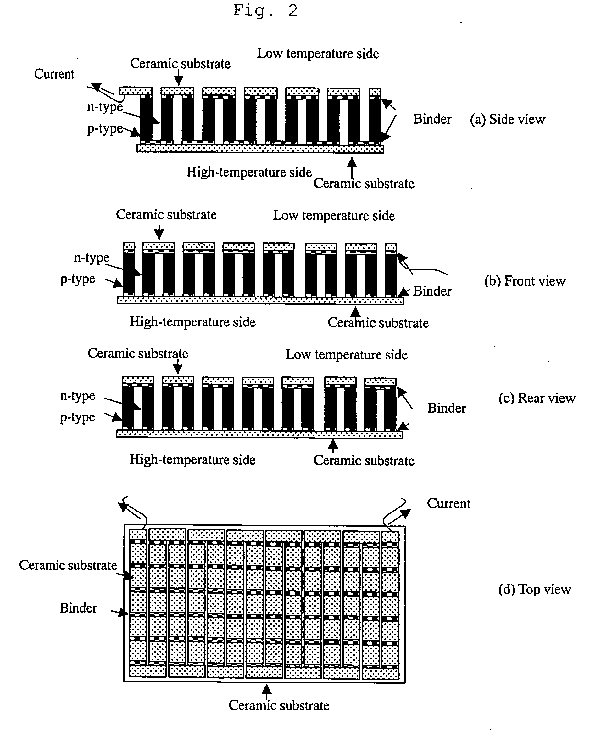 Conductive paste for connecting thermoelectric conversion material