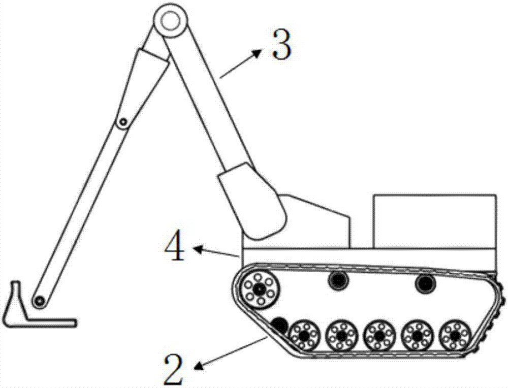 Autonomous type mine detection robot system and mine detection method