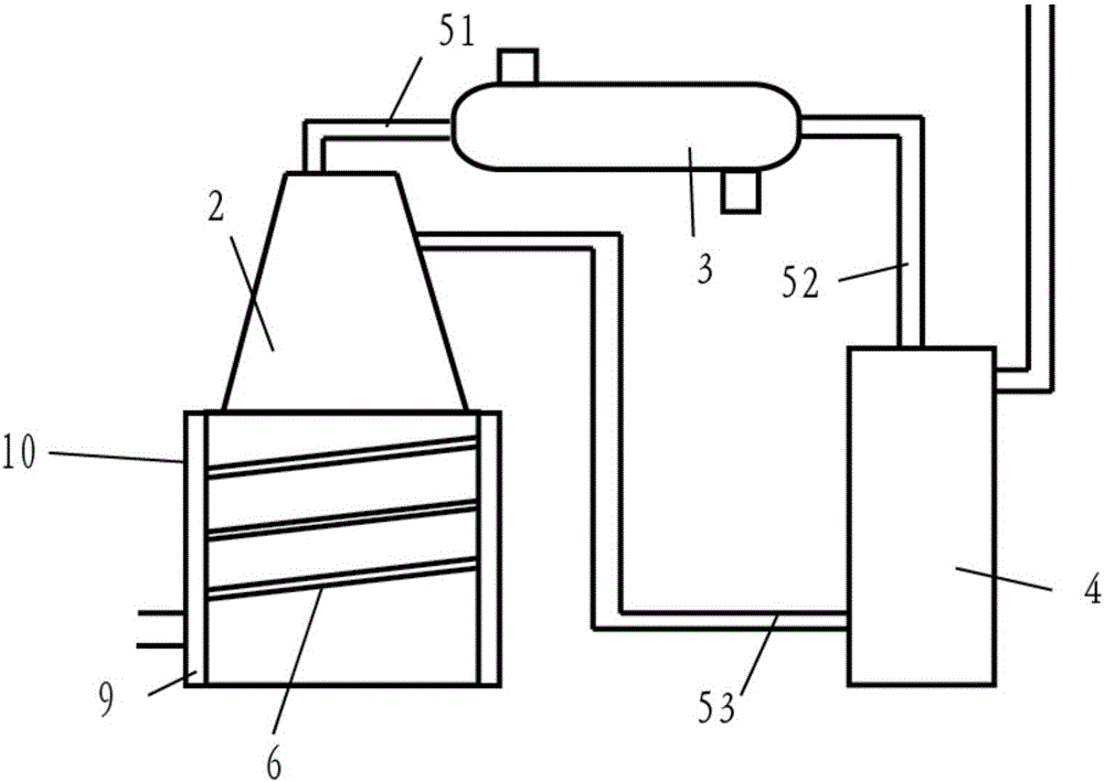 Alcohol extracting device for dioctyl phthalate production system