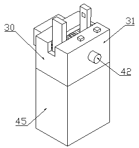 Robot hand capable of unlocking coded lock door