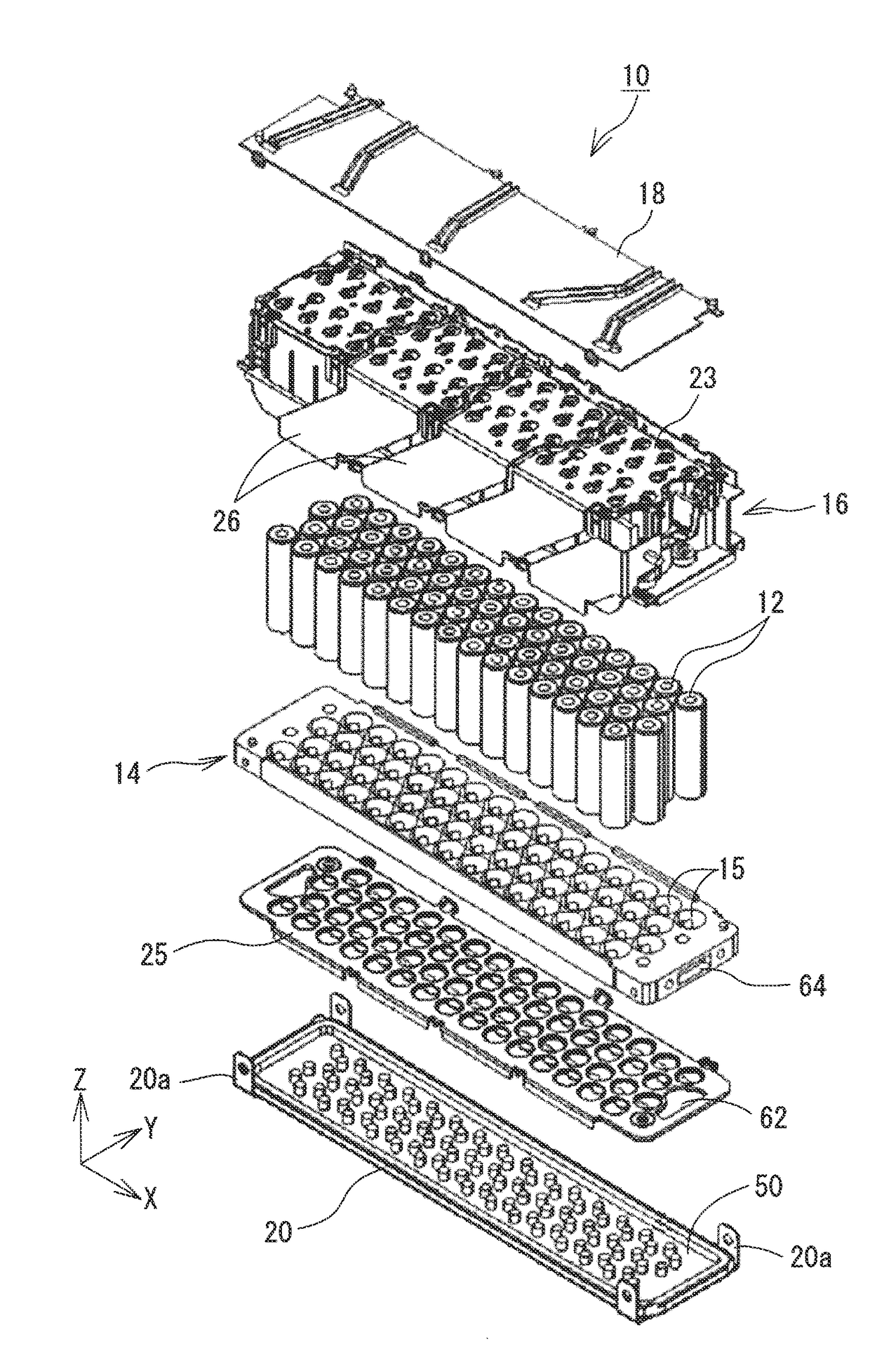 In-vehicle battery module