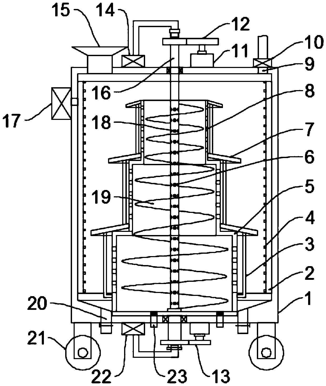 Baking equipment for biomass processing