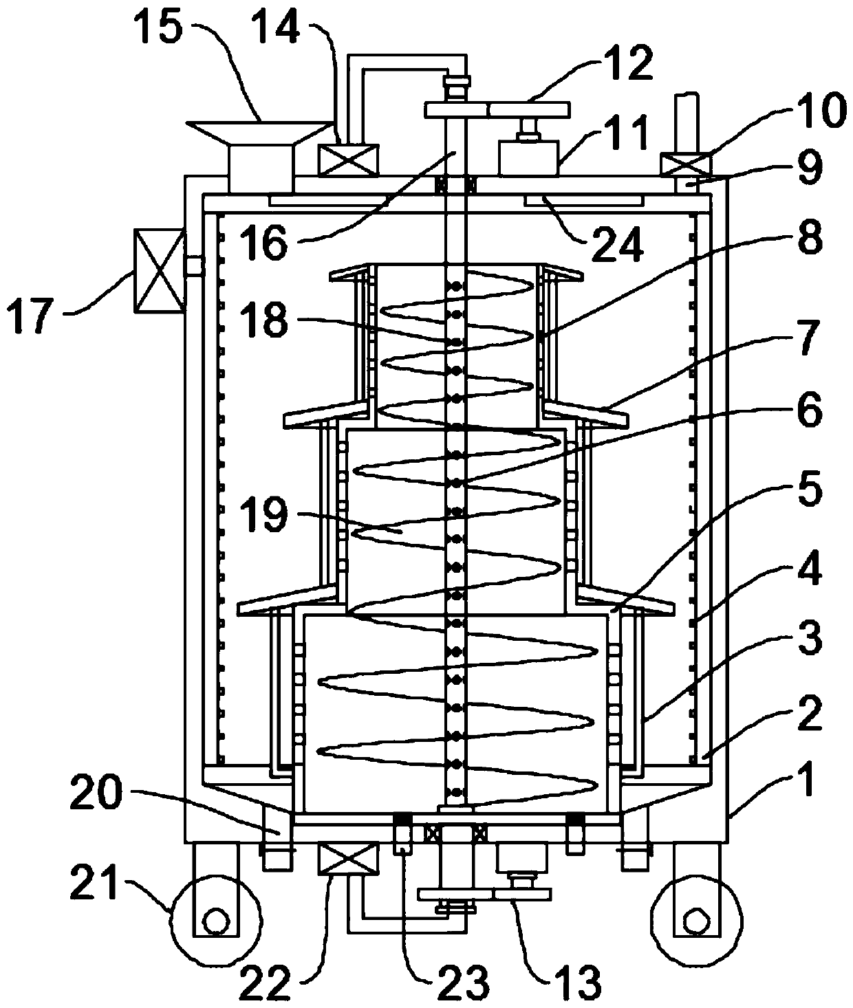 Baking equipment for biomass processing