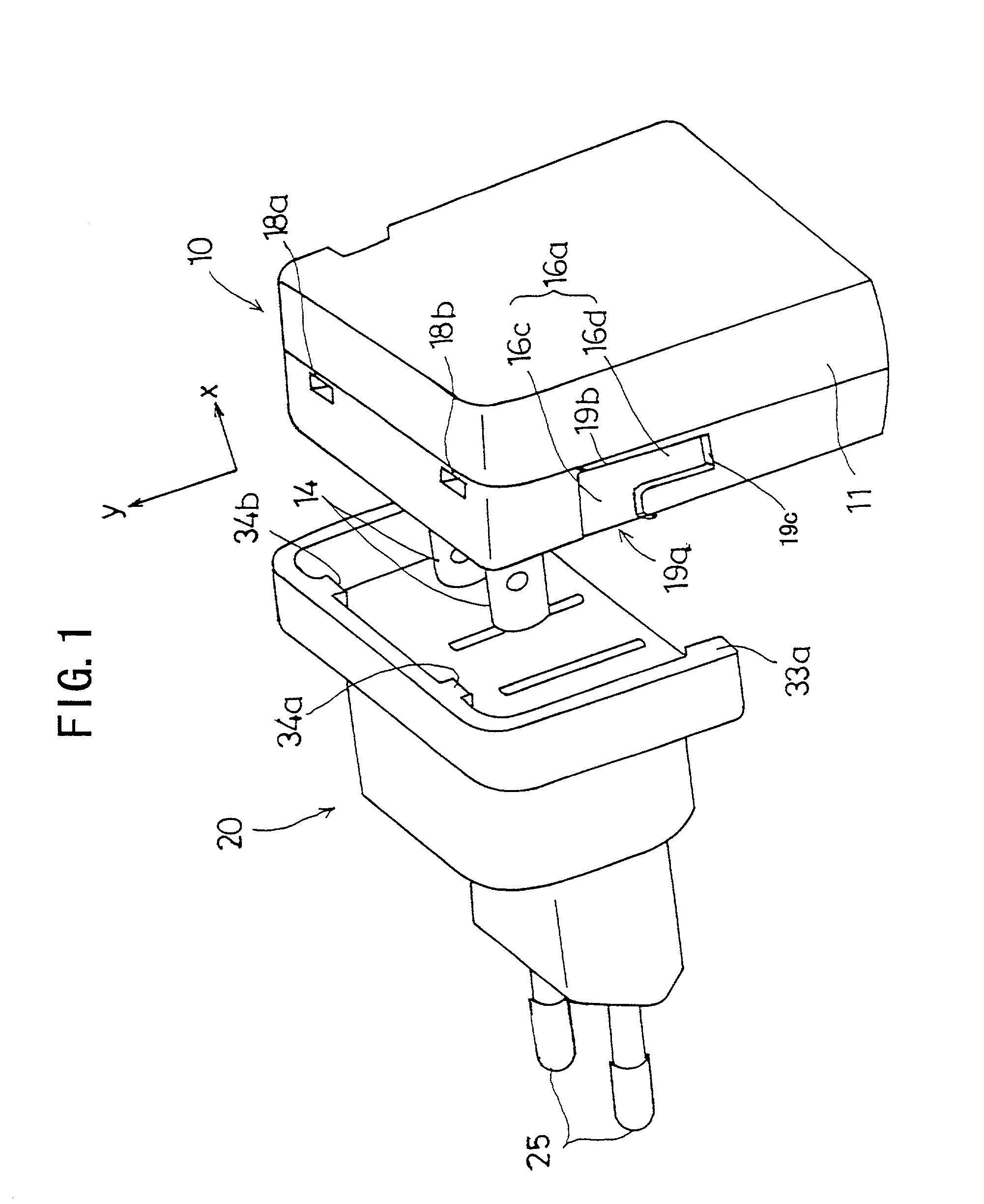 AC-adapter and pin configuration adapter for AC-adapter