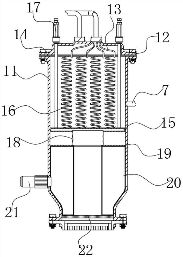 Air filtering structure for negative pressure isolation tent