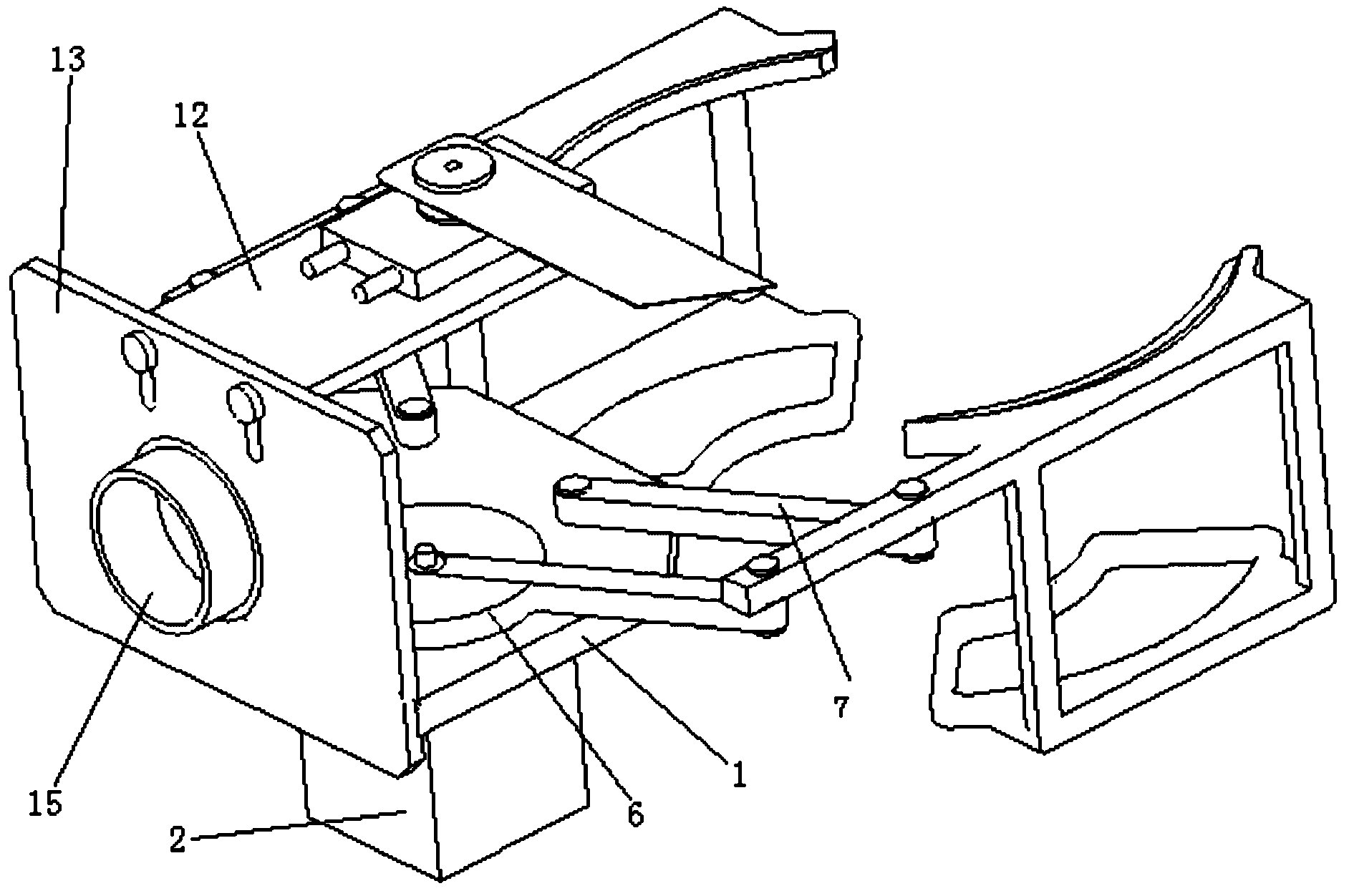 Melon and fruit picking device and picking method thereof