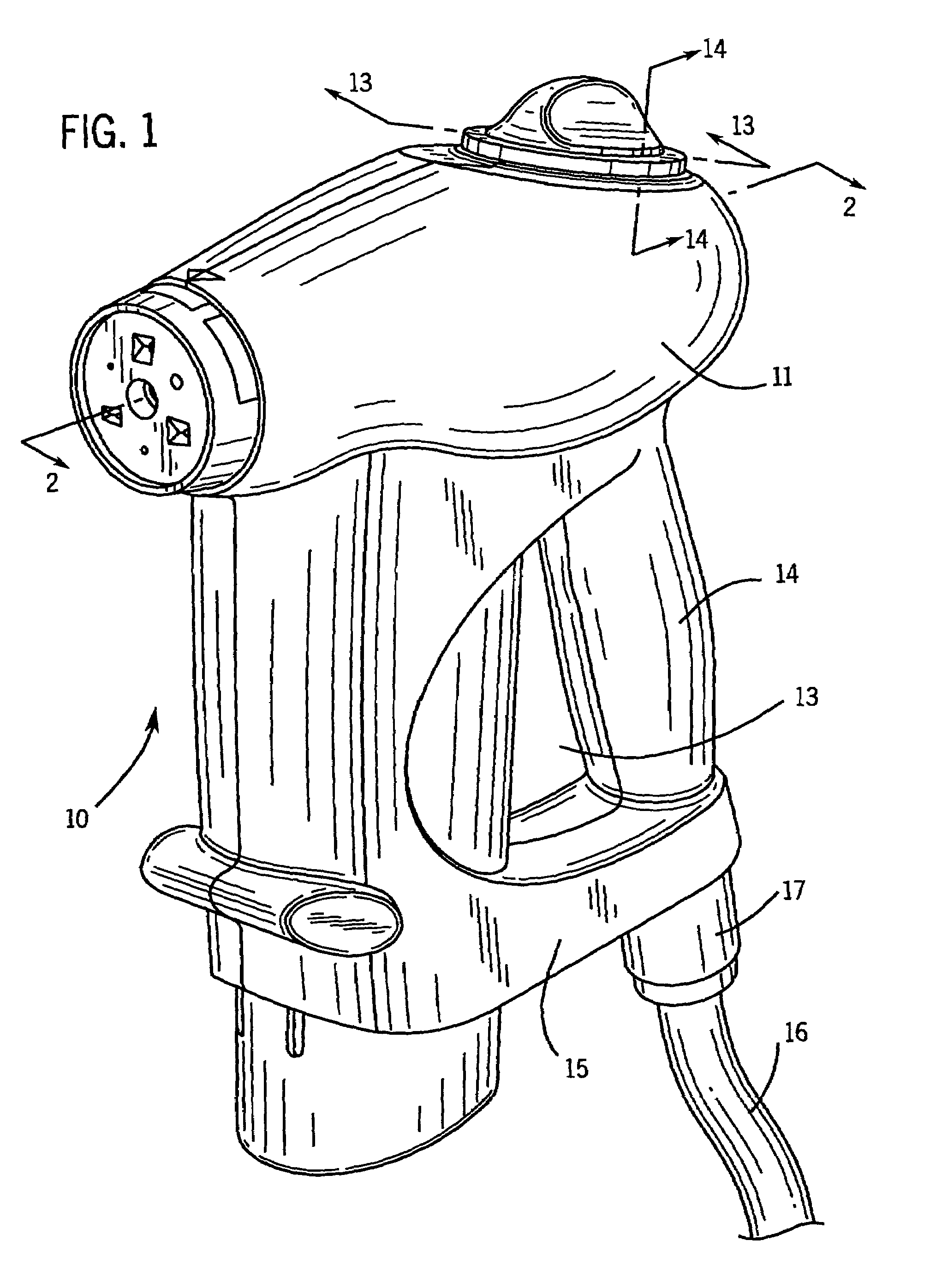 Sprayer for cleaning exterior surfaces