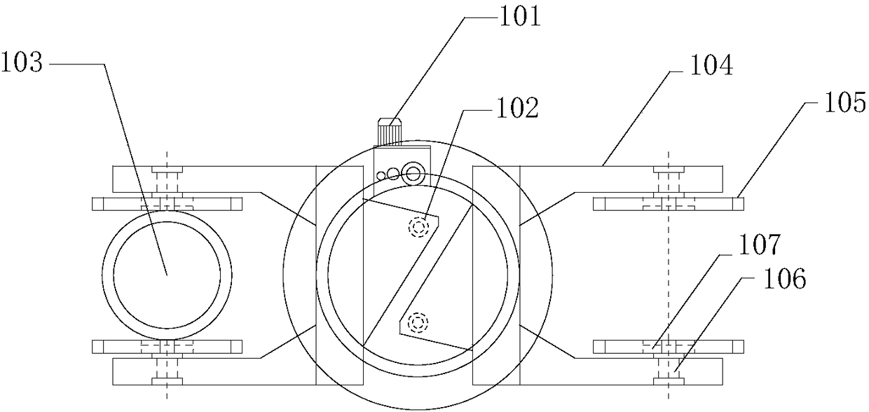 Method of replacing sliding bearing on weighing arm supporting shaft of ladle turret of continuous casting machine