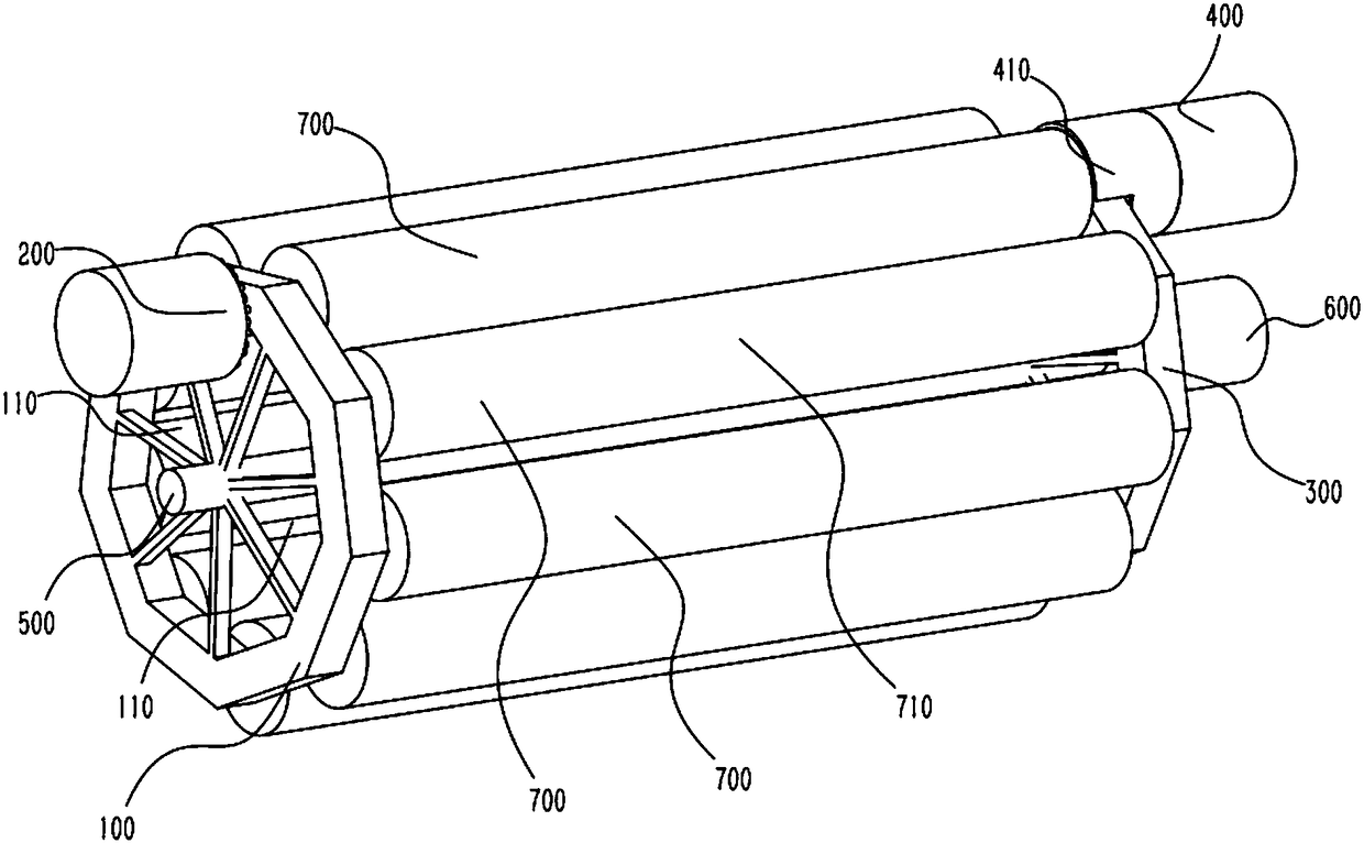 Automobile battery heat dissipation structure with local water cooling function