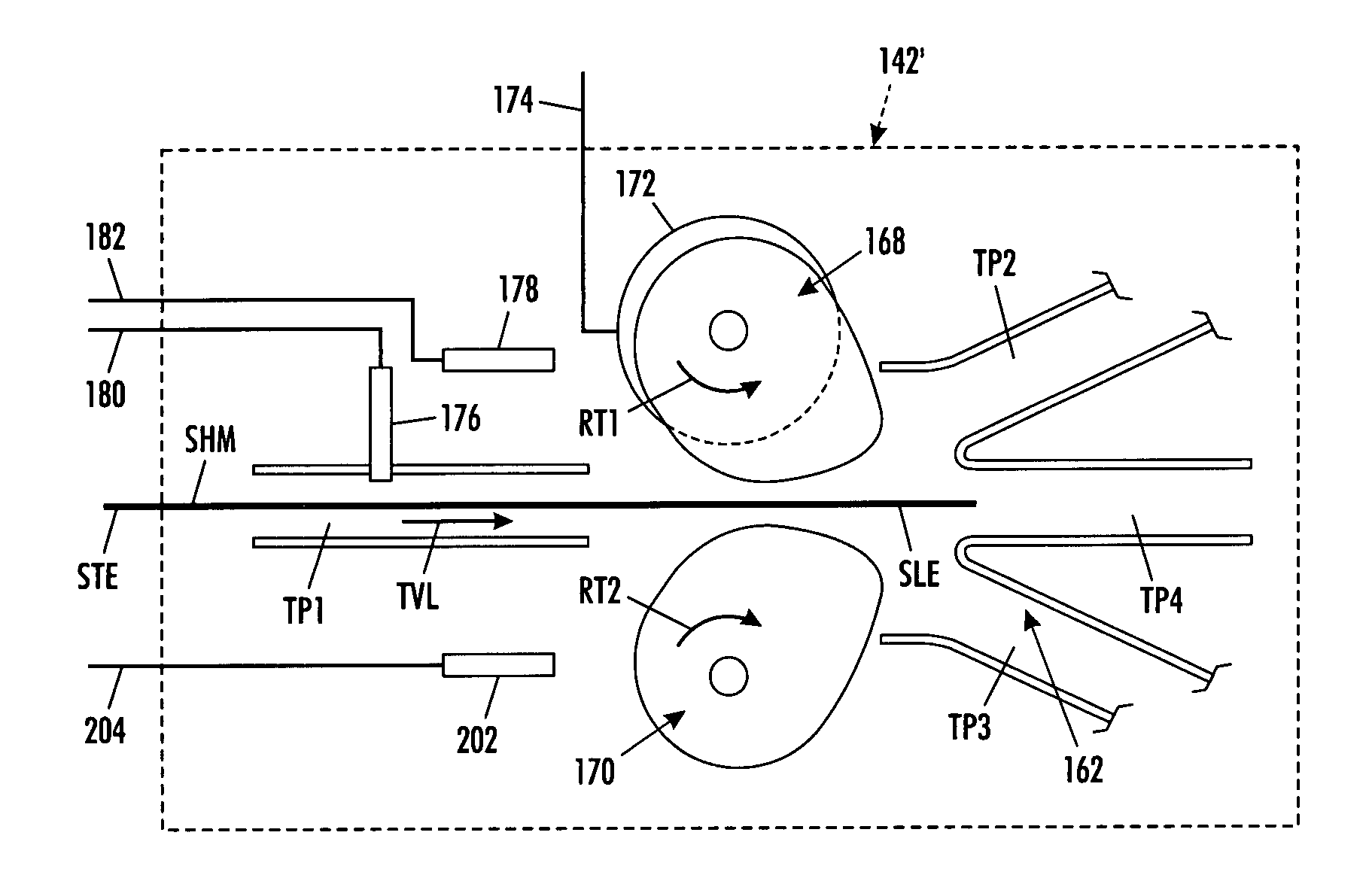 Diverter assembly, printing system and method