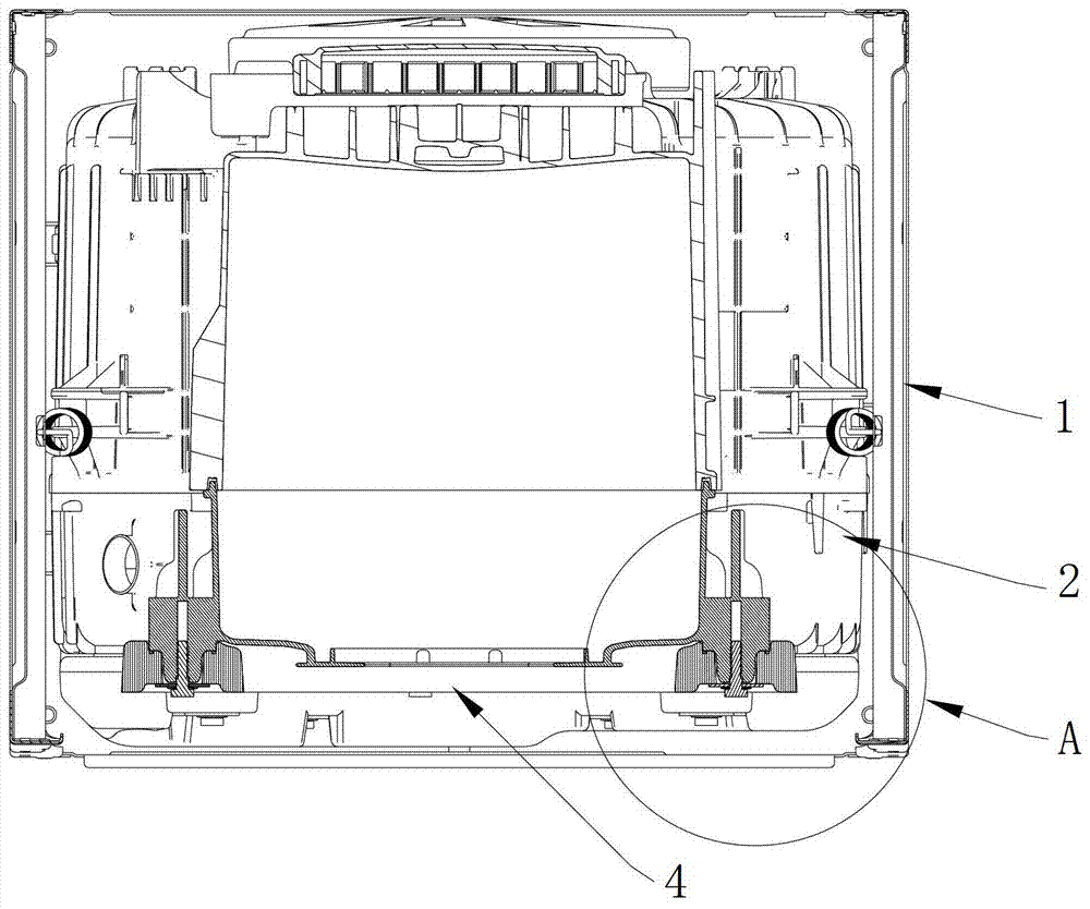 A double-drum washing machine