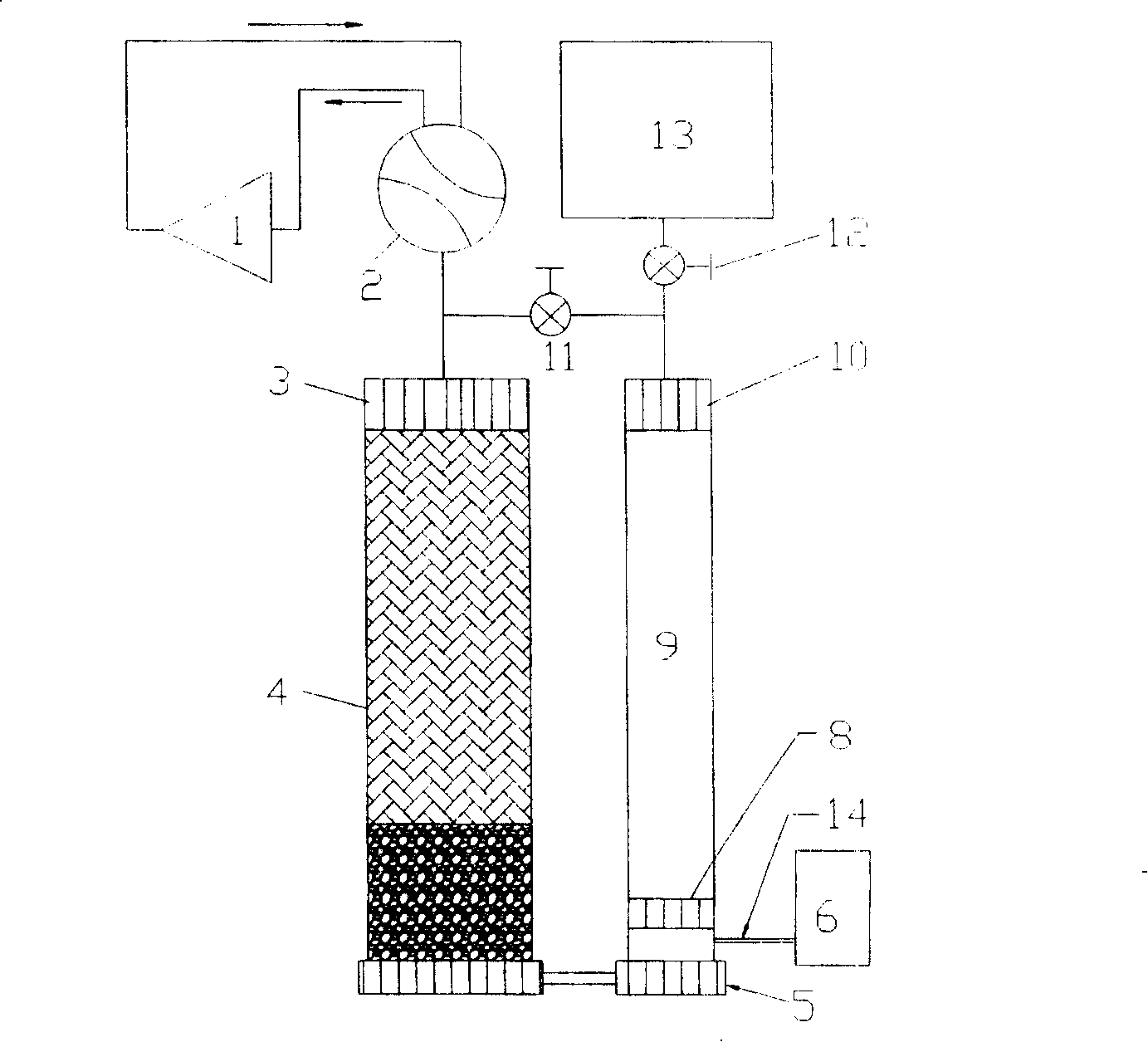 Pulse tube refrigerator with cold end gas storage