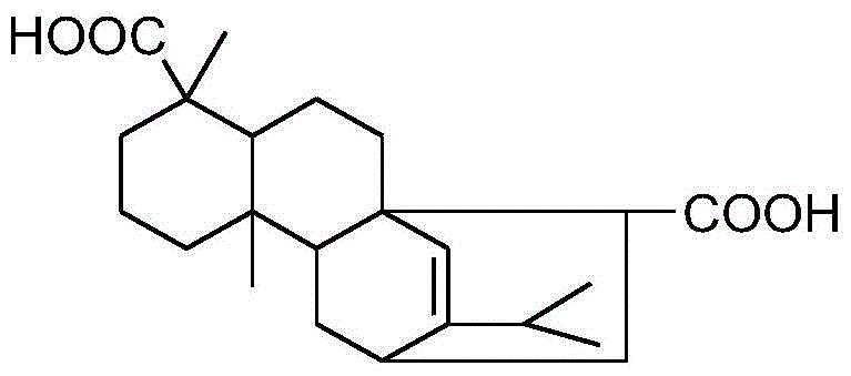 A kind of thermosetting rosin-based resin composition and preparation method thereof