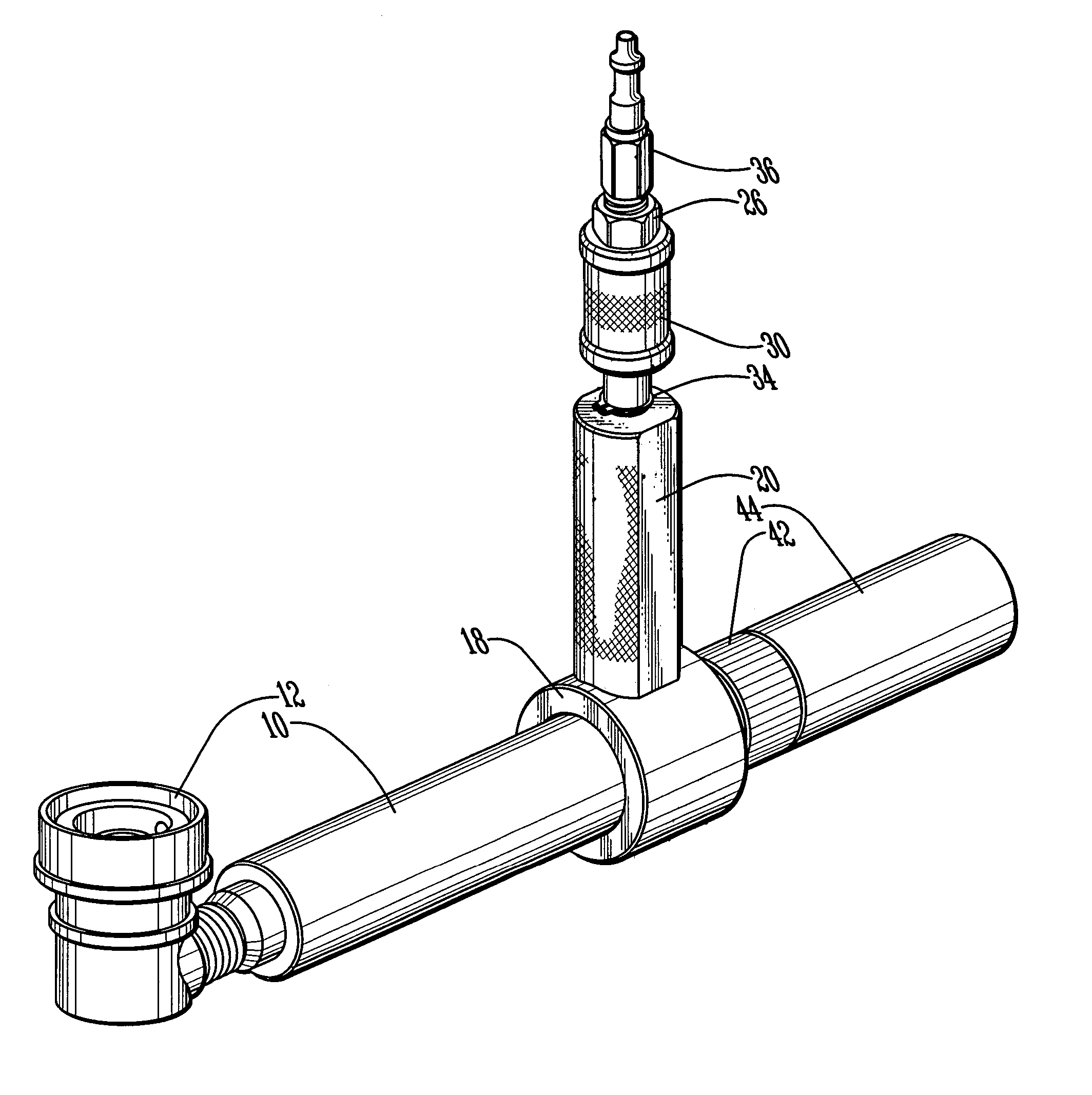 Inflation and deflation apparatus