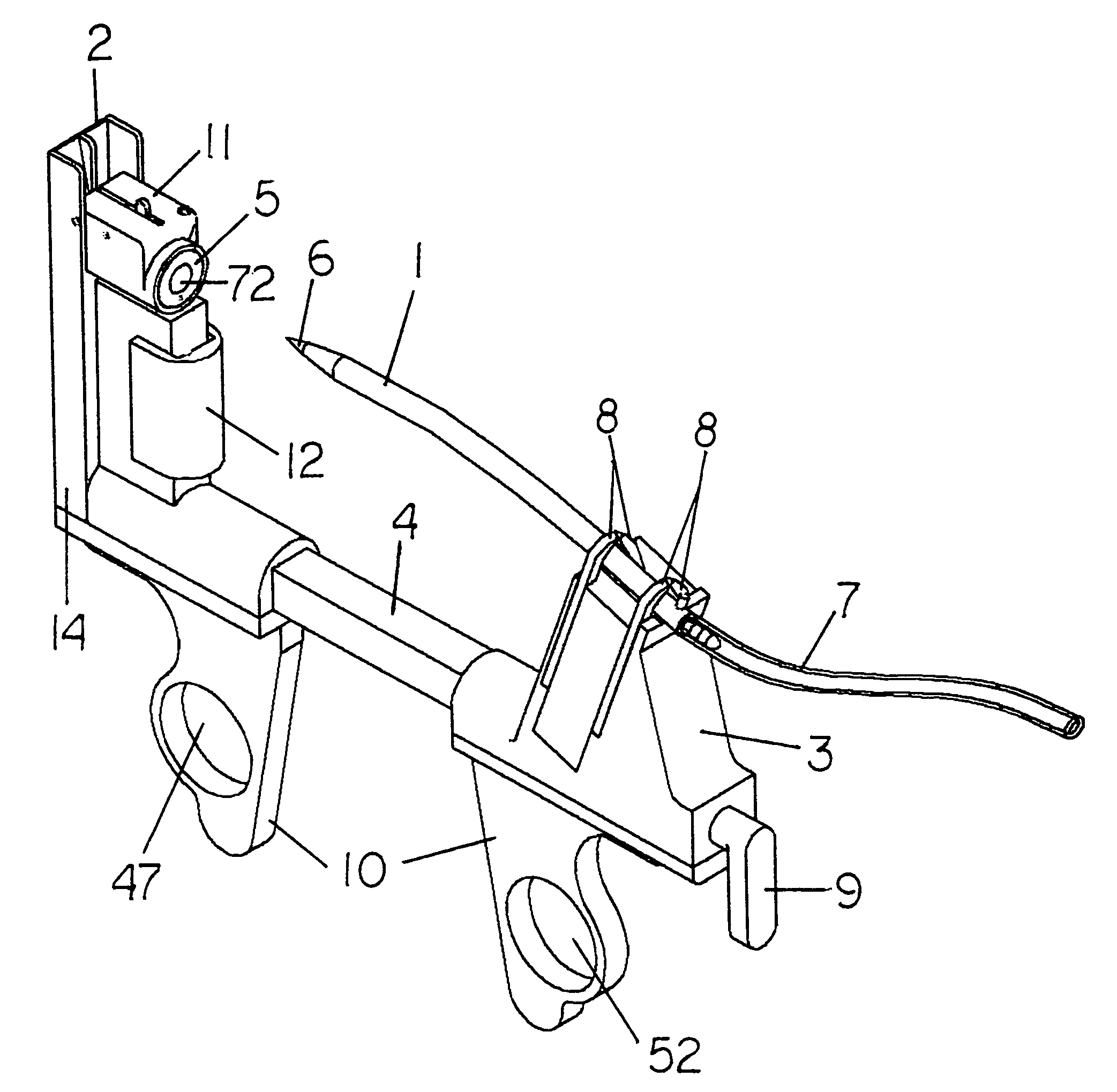 Safe trochar with guide for placement of surgical drains