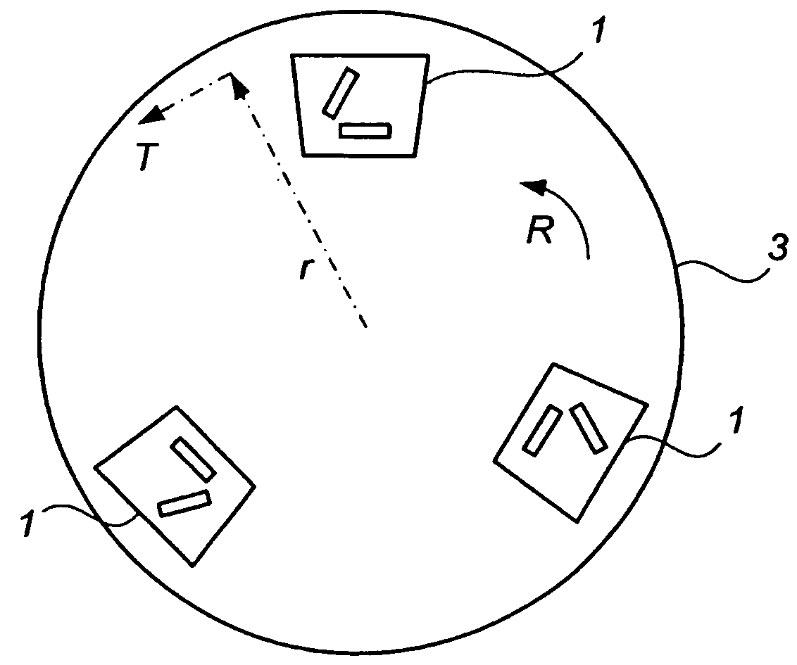 Holder plate supporting grinding elements