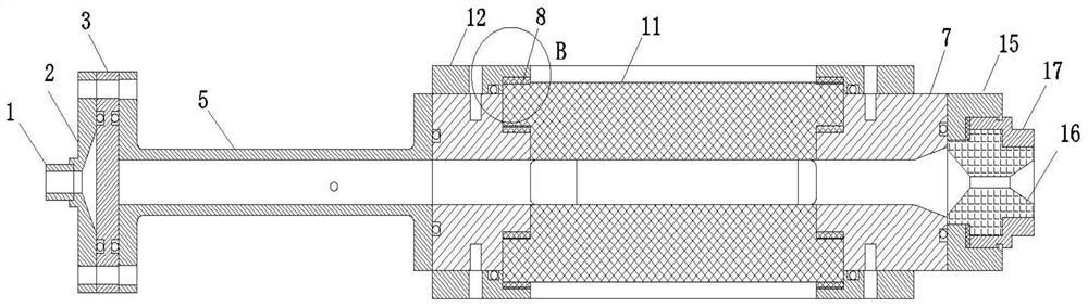 Mixed combustion visual combustor