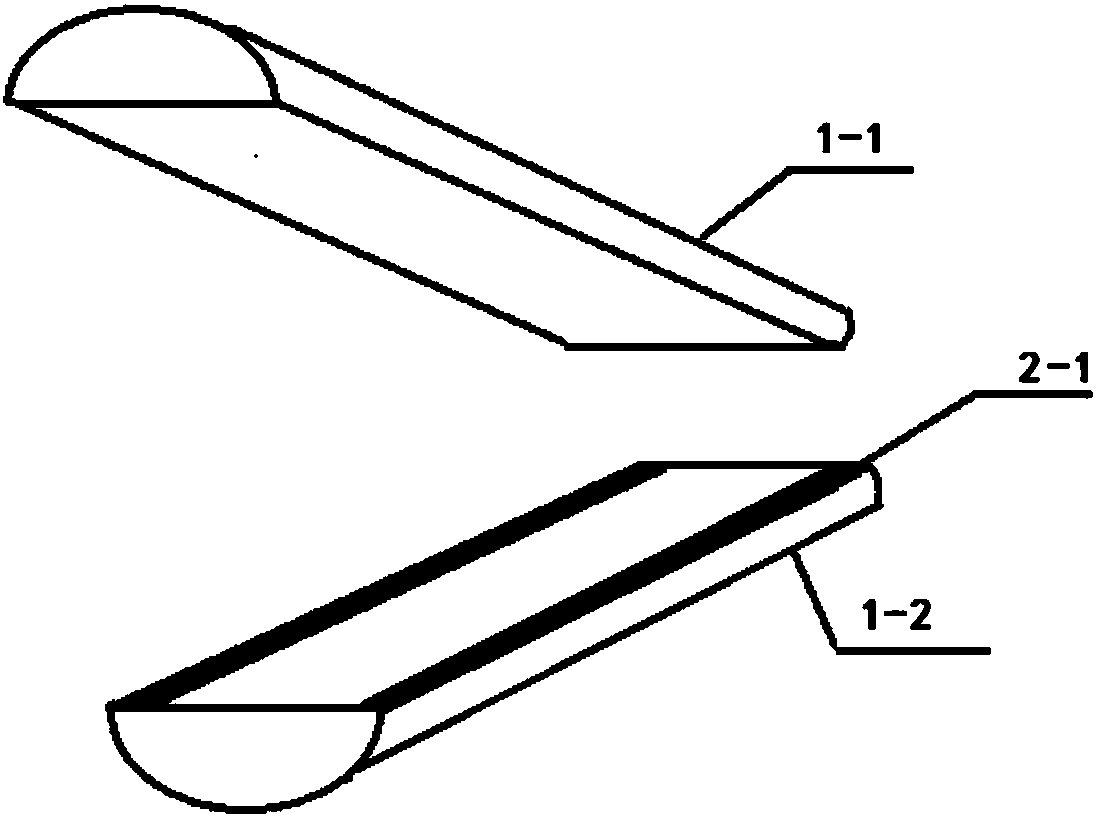 Preparation method of micro-fracture rock core mode