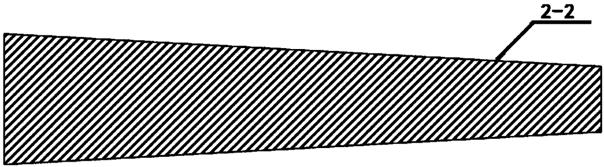 Preparation method of micro-fracture rock core mode