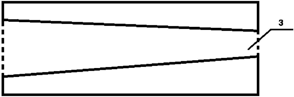 Preparation method of micro-fracture rock core mode