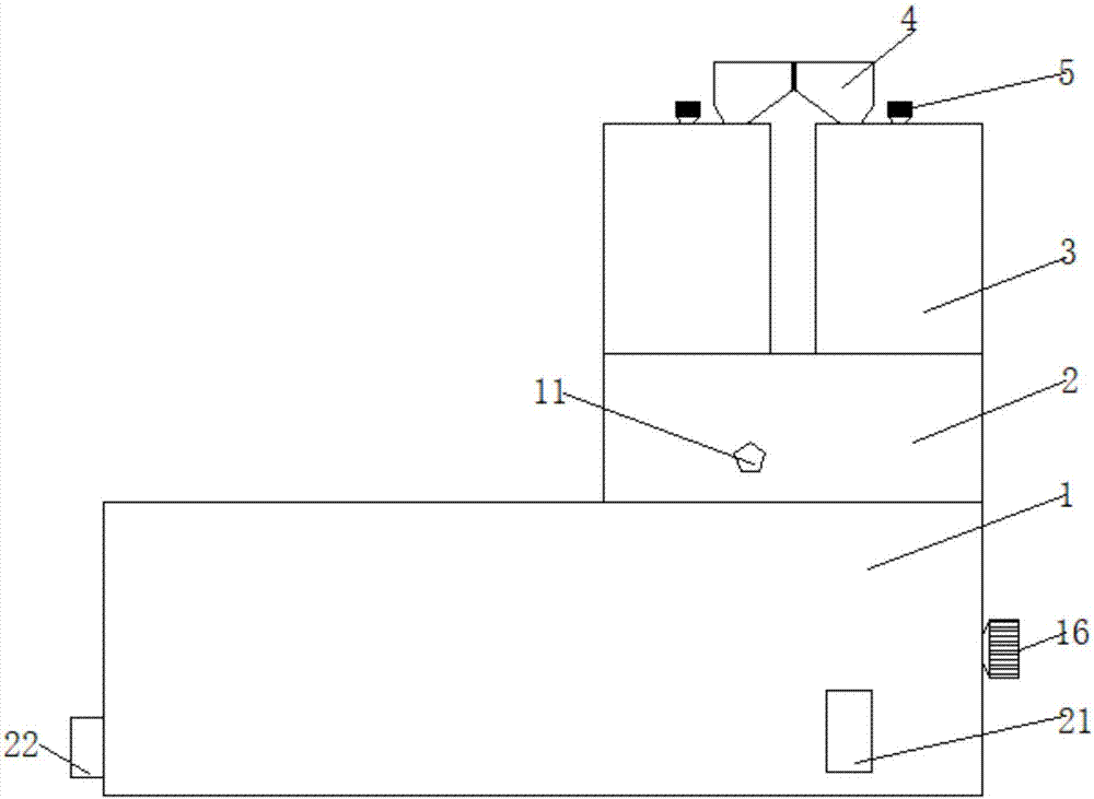 Concrete stirring device capable of stirring evenly for building construction