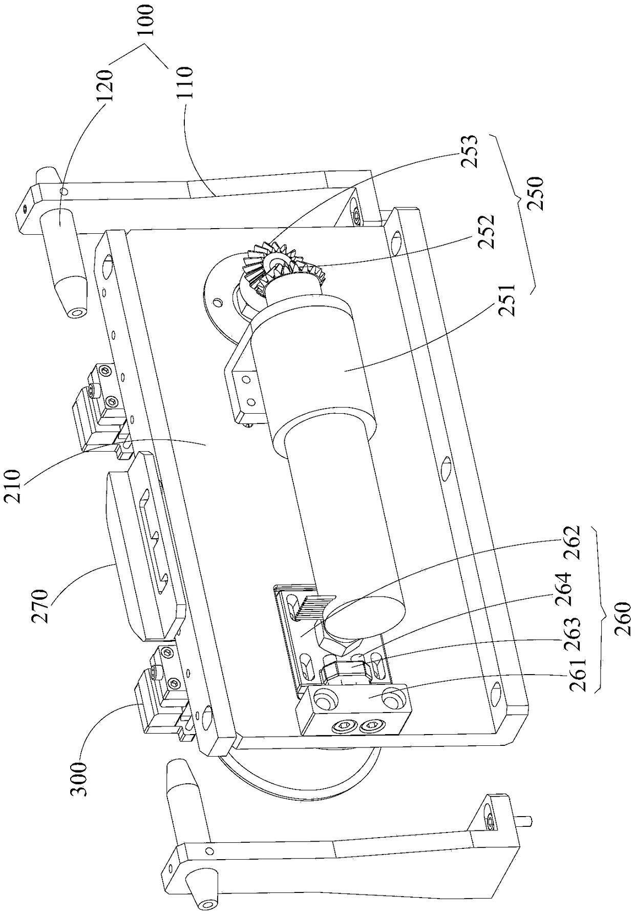 Vascular intervention operation robot guide wire and catheter control device