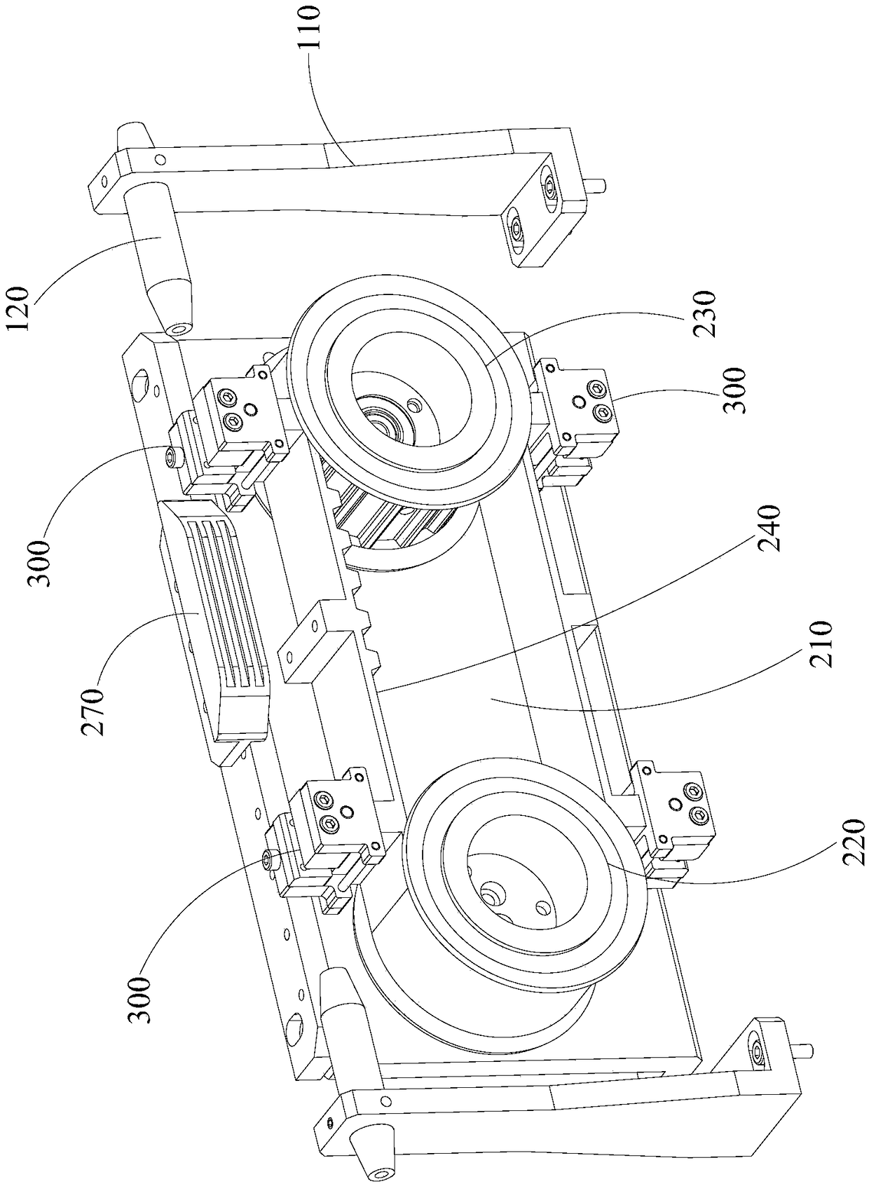 Vascular intervention operation robot guide wire and catheter control device