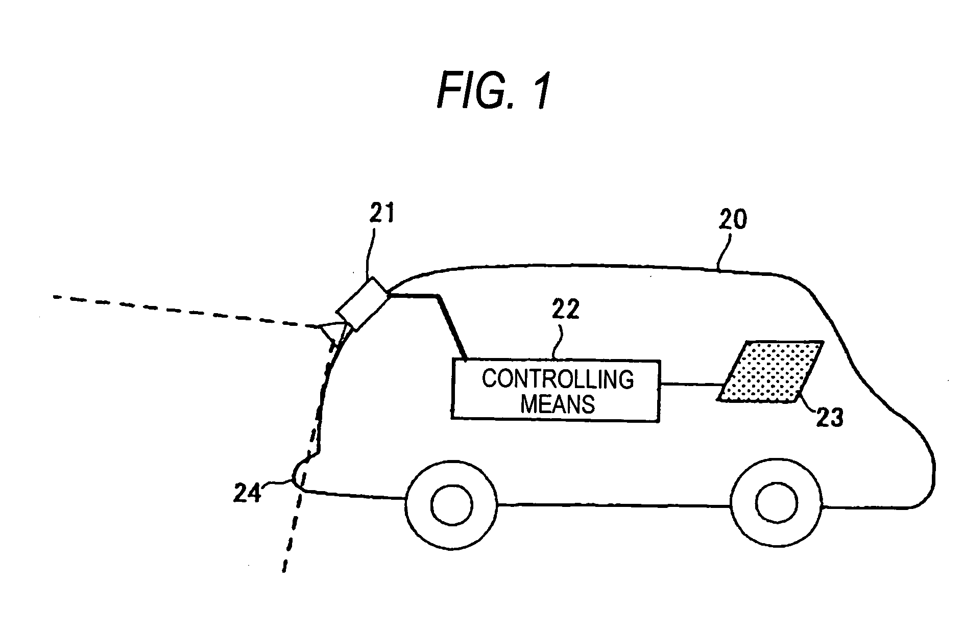 Parking operating assisting system