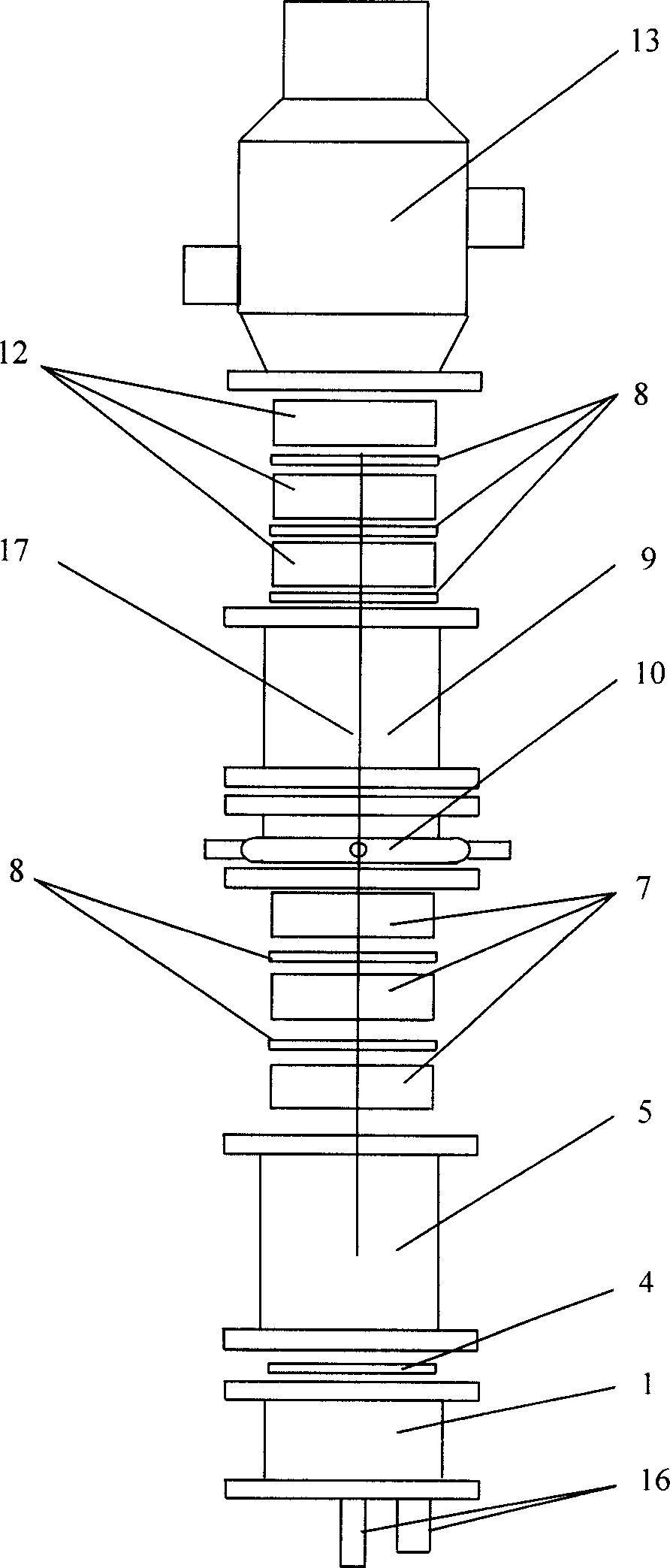 Gas fuel catalytic combustor