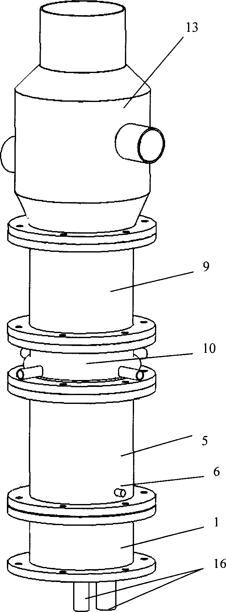 Gas fuel catalytic combustor