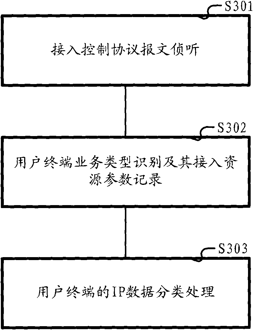 Method and device for automatically classifying IP service data streams in access network